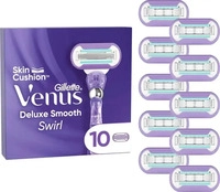 Gillette Venus Extra Smooth Swirl Damen Rasierklingen, 10 Ersatzklingen