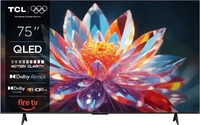 TCL 75T6C 75 Zoll QLED TV, 4K UHD Fire TV, HDR10+, Dolby Vision & Atmos, Smart TV mit