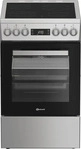 Bauknecht B5V8LMX Standherd mit Umluftbackofen und 8 Funktionen, Kochfeld mit 4