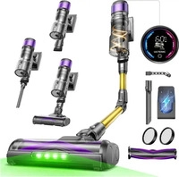 Ultenic U-2O Kabelloser Staubsauger, 55 kPa/60 Min, Anti-Hair-Wrap-B&uuml;rste, Faltbarer