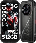 DOOGEE S118 PRO Rugged-Smartphone 5G, 24GB+512GB (2TB) DDR5, Dimensity 7050, 6,6 Zoll