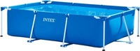INTEX Rechteckiger Rahmenpool - 300 x 200 x 75 cm, Blau, 3834 L