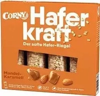 Corny M&uuml;sli-Riegel Haferkraft Mandel-Karamell 4 x 35 g