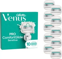 Gillette Venus Pro ComfortGlide Sensitive Damenrasierklingen mit einem Hauch von Aloe