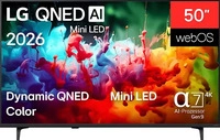 LG 50" (127 cm) QNED 4K Smart TV - &alpha;7 Gen9 AI 4K Prozessor, Dynamic QNED...