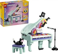 LEGO Creator 31392 Musik-Dekoration: Klavier mit Katze