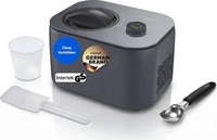 MEDION MD100116 Kompressor-Eiscrememaschine - 1 L, Macht Eiscreme, Joghurt &...