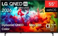 LG 55QNED72B6B 55 Zoll 4K QNED Smart TV - Lebendige Farben f&uuml;r den t&auml;glichen