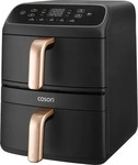 COSORI Turbo Tower Airfryer, kompakt, 8,6 Liter, 39 % platzsparendes...