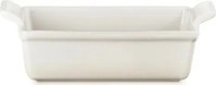 Le Creuset rechteckige Auflaufform 23 cm Steingut Meringue