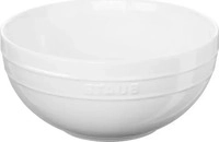 Staub Ceramique Sch&uuml;ssel, 24 cm | Reinwei&szlig; | Keramik