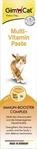 GimCat Multi-Vitamin Paste, Gesunder Katzensnack aktiviert Abwehrkr&auml;fte und st&auml;rkt