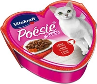 vitakraft Po&eacute;sie Cr&eacute;ation, Nassfutter Katze, Katzennassfutter in Sauce, mit...