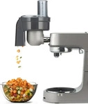 KENWOOD W&uuml;rfelschneider-Aufsatz grau KAX400PL