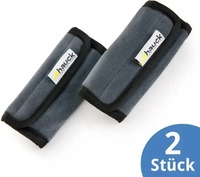 Hauck Gurtpolster Smoothe Me - 2er Pack - Grau