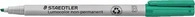 STAEDTLER Lumocolor Nicht-permanent B Gr&uuml;ner Marker - 1,0/2,5 mm, wasserl&ouml;sliche