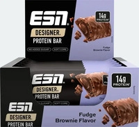 ESN Designer Bar Box, Fudge Brownie, 12 x 45 g