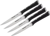 Tefal Ice Force Steakmesser, 11 cm, 4 St&uuml;ck, K232S414, Schwarz
