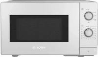 Bosch FFL020MW0 Serie 2 Freistehende Mikrowelle, 26 x 44 cm, 800 W, Drehteller 27 cm,