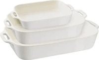STAUB StaubSet Auflaufformen 3-teilig - Elfenbeinwei&szlig;