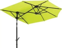 Schneider Schirme Sonnenschirm Salerno mezza 150x150 cm Apfelgr&uuml;n,