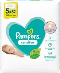 Pampers Feuchte T&uuml;cher Sensitive 3 x 80 St&uuml;ck