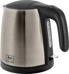 Melitta Prime Aqua Mini Wasserkocher Edelstahl Metallic Grau 1,0 L 2200 W 1018-06