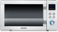 Severin 3-in-1 Mikrowelle mit Glasboden, Grill- und Hei&szlig;luftfunktion,...