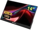 Verbatim Tragbarer Touchscreen-Monitor PMT-14 Verbatim Tragbarer Touchscreen-Monitor PMT-14