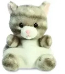 Pl&uuml;schfigur &bdquo;Silber-Kitty&ldquo;-Katze &ndash; 11 cm