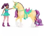 Einhorn Akademie: Ava-Puppe und Leaf-Einhorn Spielset
