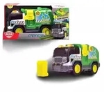 Dickie: Recycle Truck M&uuml;llwagen mit Sound und Licht, 30 cm - gr&uuml;n-gelb