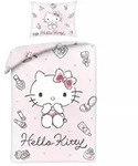 Hello Kitty: Bettw&auml;sche-Set &ndash; 140 x 200 cm, 70 x 90 cm