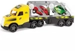 Wader: Magic Truck Action Autotransporter mit kleinen Autos - 79 cm
