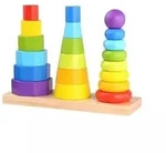 Tooky Toy: Turmbauspiel &ndash; 17-teilig