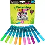 Crayola Abwaschbare Marker: Set aus 10 waschbaren Markern