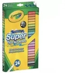 Crayola: Auswaschbares Filzstift-Set mit feiner Spitze, 24 St&uuml;ck