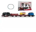 Piko: Startset, BR 98 Dampflok mit G&uuml;terwagen, Bettungsgleise - 57113