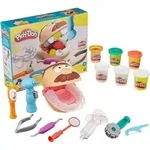 Play-Doh: Zahnarzt- & Kieferorthop&auml;die-Knetset mit 6 Dosen Knete