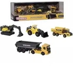 Volvo Set mit 4 Baumaschinen