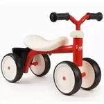 Smoby: Rookie Rutschauto ohne Pedale, mit Metallrahmen - Rot