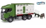 Bruder &ndash; Scania Super 560R Viehtransporter mit 1 Kuhfigur