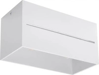 Sollux Lighting SL.0383, Sollux Lighting Deckenleuchte LOBO MAXI wei&szlig;