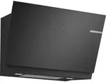 Bosch DWJ81AN60, Serie 6, Umluft-Wandhaube, 80 cm, Klarglas schwarz bedruckt, Schwarz