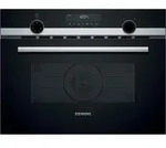 Siemens CM585AGS1, iQ500, Einbau Mikrowelle mit Hei&szlig;luft, 60 x 45 cm, Edelstahl