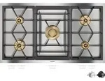 Gaggenau VG491115, Serie 400, Vario Gaskochfeld, 90 cm, Fl&uuml;ssiggas 50 mbar