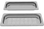 Bosch HEZ66D52, 2 Dampfbeh&auml;lter(gelocht/ungelocht) , 35 x 454 x 187 mm, Edelstahl,
