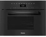 Miele DGM 7440 Dampfgarer mit Mikrowelle 11106530, Obsidianschwarz