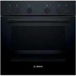 Bosch HEF010BA1, Serie 2, Einbau-Herd, 60 x 60 cm, Schwarz