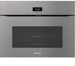 Miele H 7440 BMX Griffloser Kompakt-Backofen mit Mikrowelle 11104410, Graphitgrau
